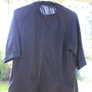 Lands' End Full Zip Swim Cover-up/Rash Guard